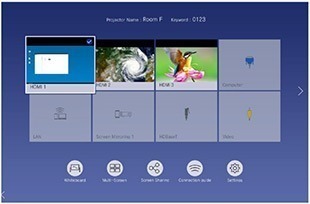 Epson EB-735Fi 3600 ANSI Lumens Interactive Ultra Short Throw Laser Data Projector