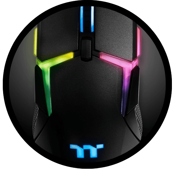 thermaltake level 20 rgb 16000 dpi optical gaming mouse gmo-lvt-wdoobk-01