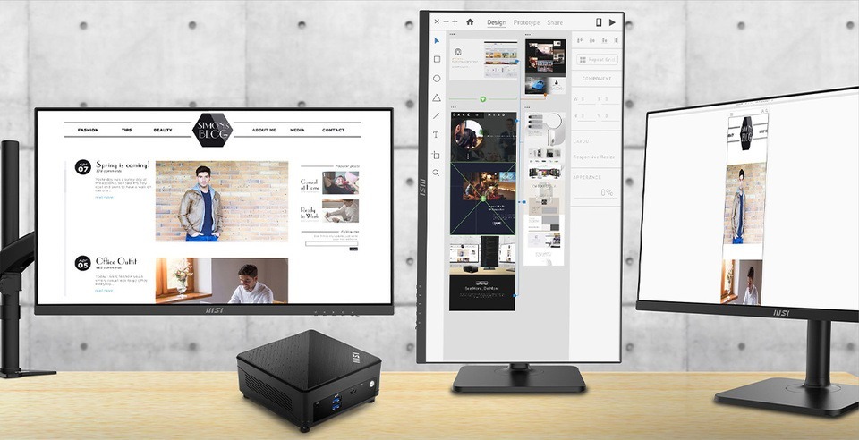 alliance msi cubi i3 mini homeoffice pc