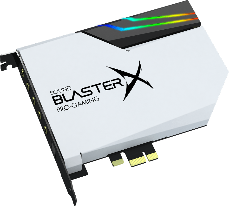 creative sound blasterx ae-5 plus hi-res gaming sound card 70sb174000000