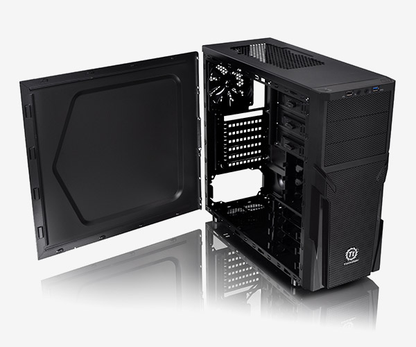 Thermaltake ATX Versa H21 Case Black USB 3.0 with 500W PSU CA-3B2-50M1NA-00