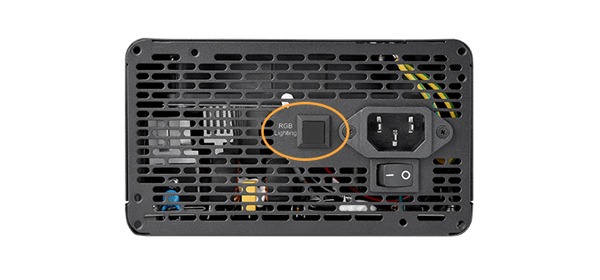 600 Watt Thermaltake Smart RGB White Power Supply PN PS-SPR-0600NHSAWA-1