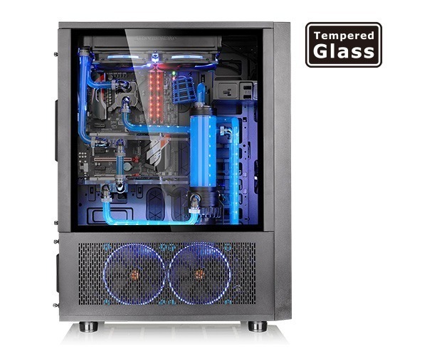 Thermaltake Full ATX Core X71 Tempered Glass Case PN CA-1F8-00M1WN-02