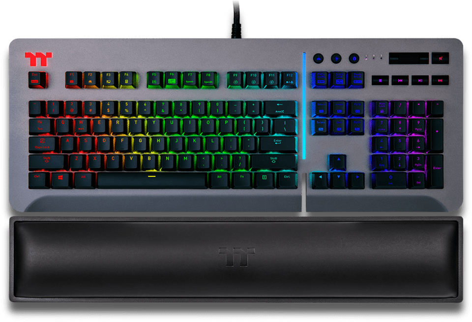 thermaltake wr1 keyboard wrist rest gea-wro-wkrblk-01