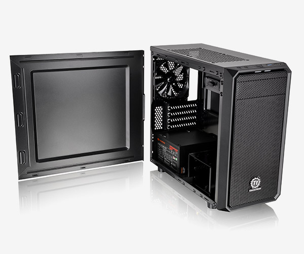 Thermaltake MicroATX Versa H15 Case Black USB 3.0 with 450W PSU