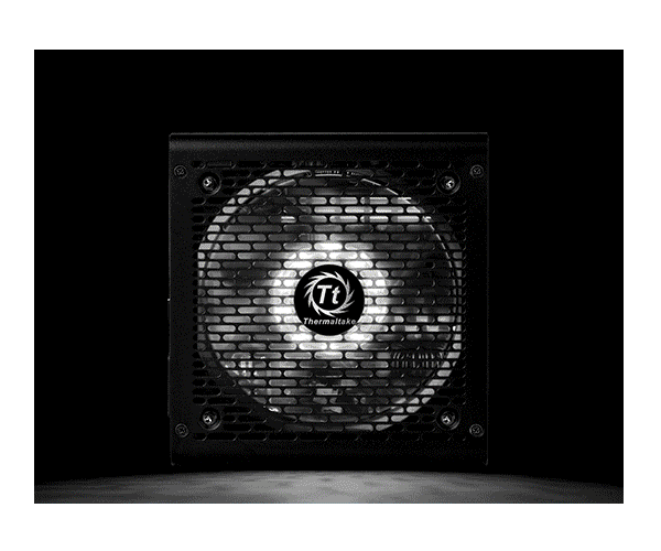 600 Watt Thermaltake Smart RGB White Power Supply PN PS-SPR-0600NHSAWA-1