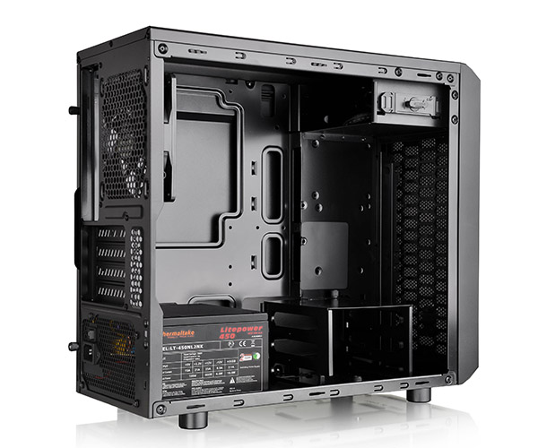 Thermaltake MicroATX Versa H15 Case Black USB 3.0 with 450W PSU