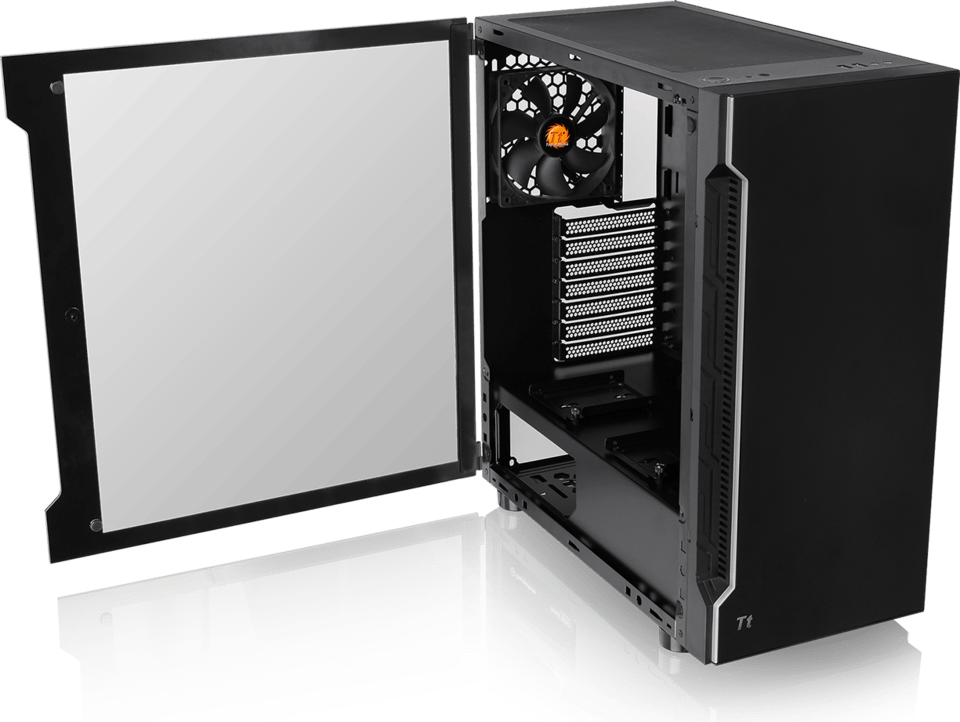 Thermaltake ATX H200 TG RGB Case Black CA-1M3-00M1WN-00