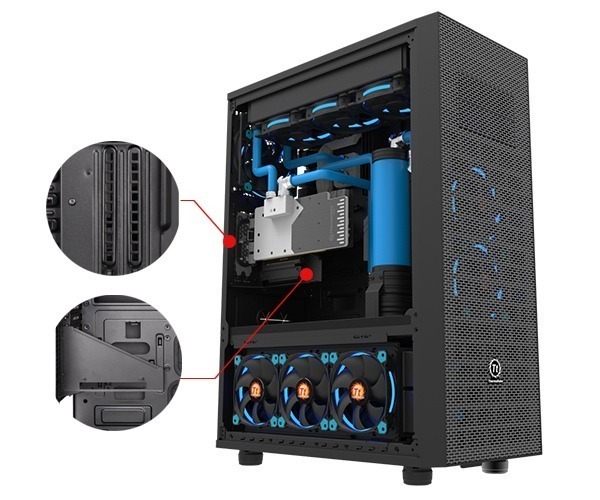 Thermaltake Full ATX Core X71 Tempered Glass Case PN CA-1F8-00M1WN-02