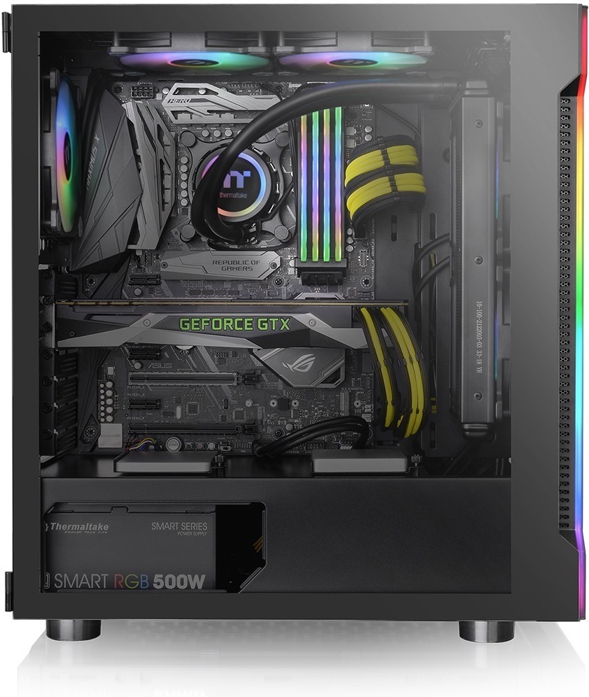 Thermaltake ATX H200 TG RGB Case Black CA-1M3-00M1WN-00
