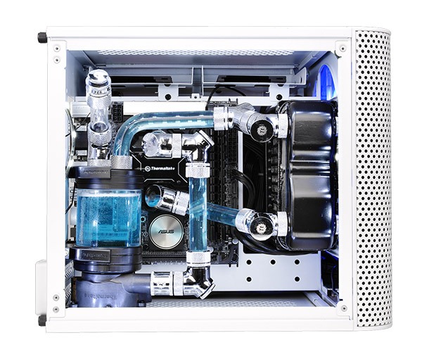 thermaltake mini-itx core v1 snow edition case ca-1b8-00s6wn-01