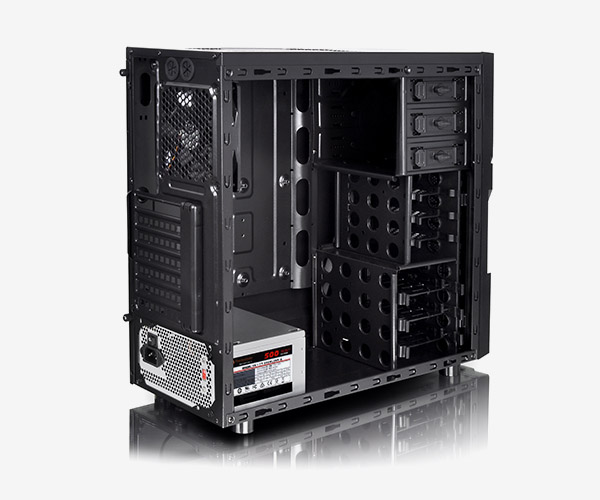 Thermaltake ATX Versa H21 Case Black USB 3.0 with 500W PSU CA-3B2-50M1NA-00
