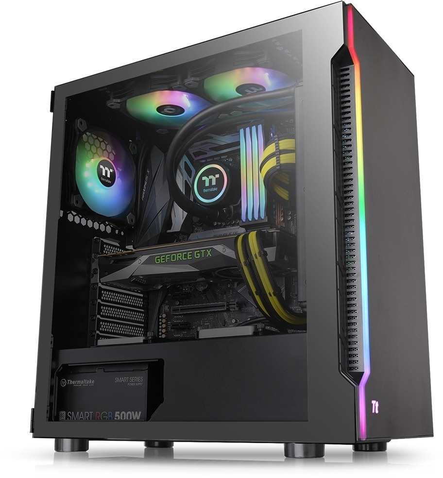 Thermaltake ATX H200 TG RGB Case Black CA-1M3-00M1WN-00