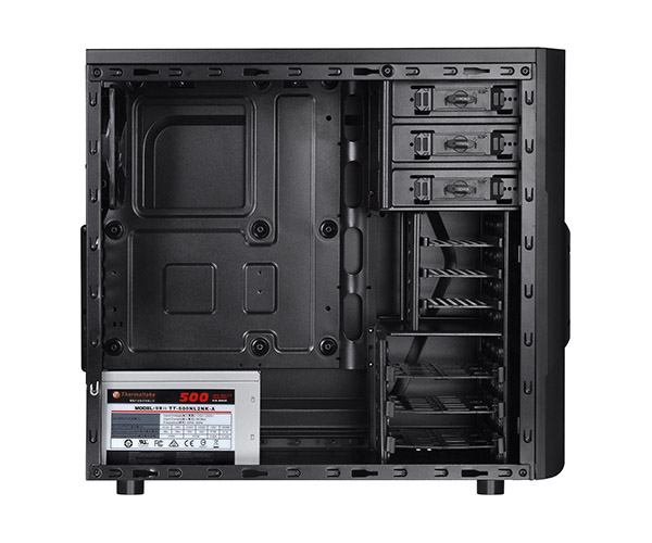 Thermaltake ATX Versa H22 Case Black USB 3.0 with 500W PSU CA-3B3-50M1NA-00
