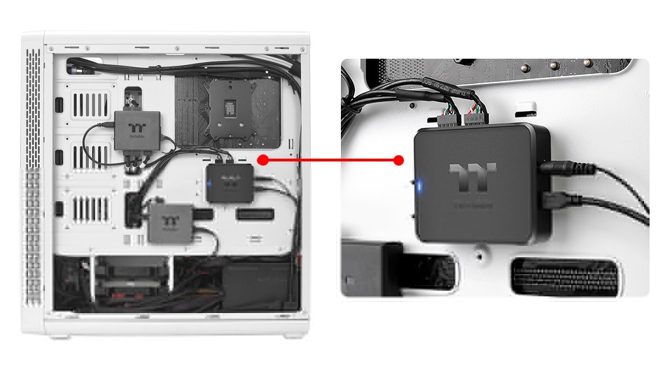 thermaltake h200 plus internal usb hub ps-acc-iu2h00r-2
