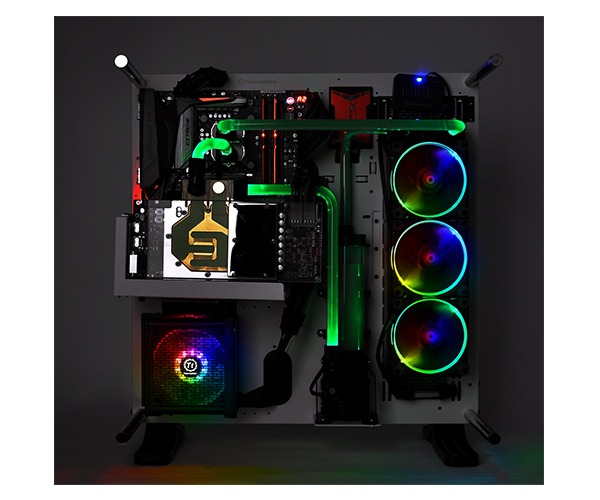 600 Watt Thermaltake Smart RGB White Power Supply PN PS-SPR-0600NHSAWA-1