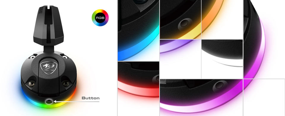 Cougar BUNKER RGB Vacuum Mouse Bungee
