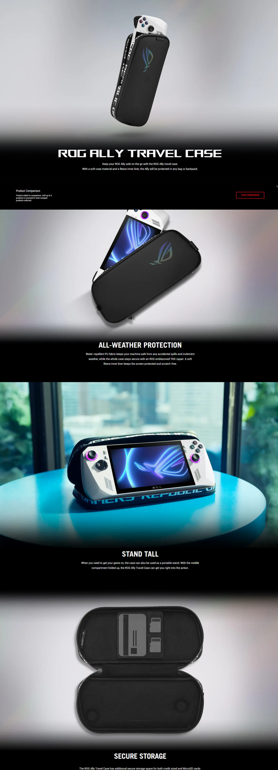 asus rog ally travel case