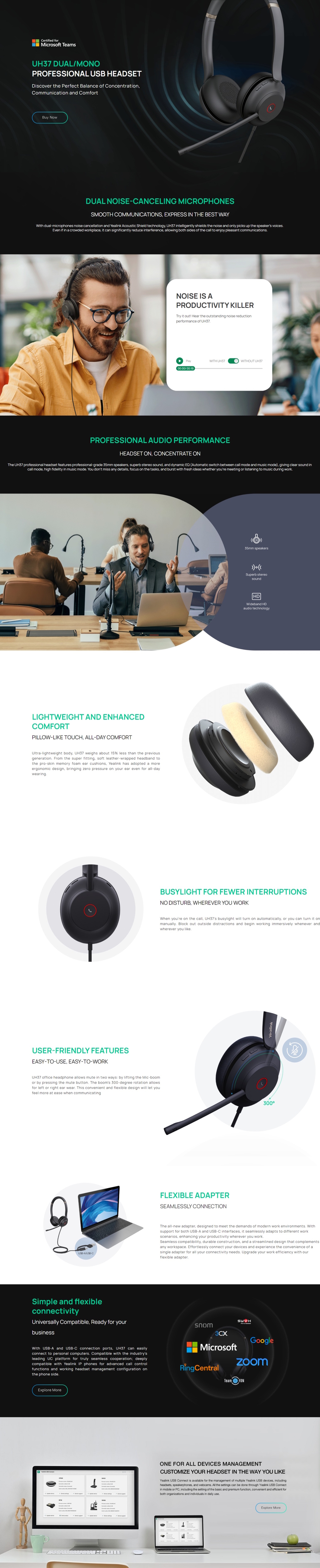 yealink uh37-dual-uc wired headset