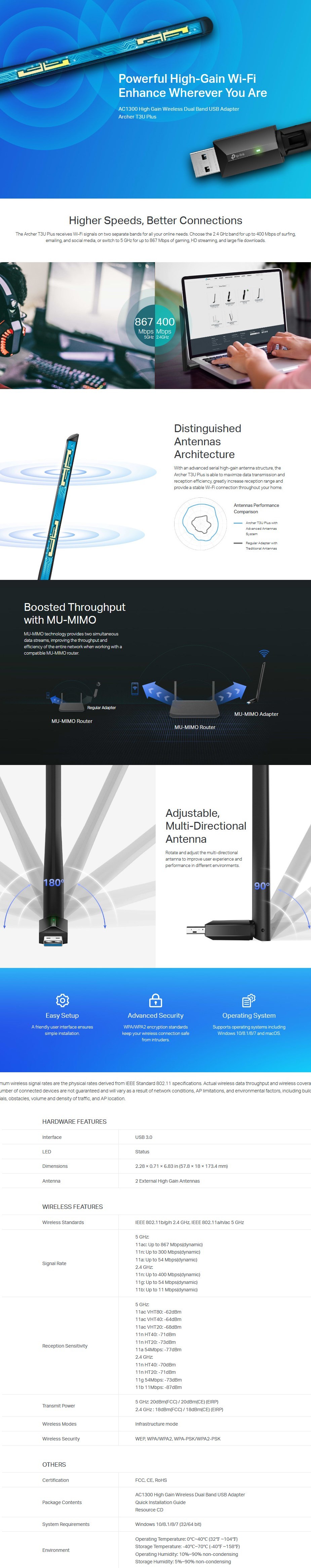 tplink_archer_t3u_plus_ac1300_high_gain_wireless_dual_band_usb_adapter_ac34124