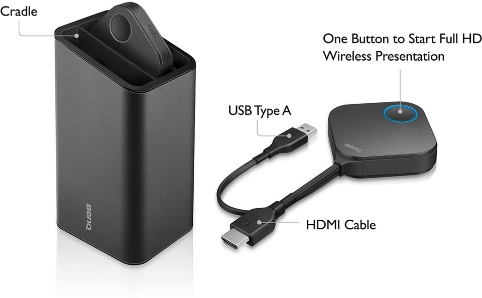 benq instashow wdc10 hdmi usb button kit