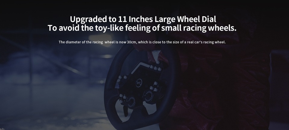 pxn v12 lite 6nm wheel base racing wheel