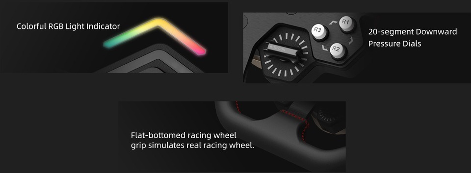 pxn v12 lite 6nm wheel base racing wheel