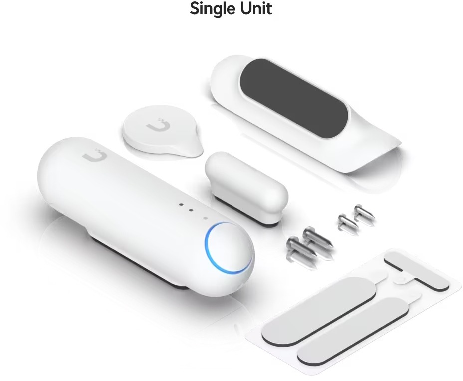 ubiquiti unifi protect smart sensor single pack battery-operated smart multi-sensor
