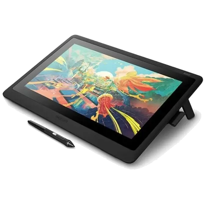 16 Cintiq Wacom DTK-1660 25421.webp スタンド付き 液タブ・ペンタブ
