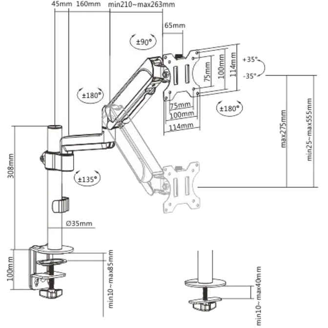 17-32-brateck-ldt48-c012-single-monitor-pole-mounted-gas-spring-monitor-arm-1