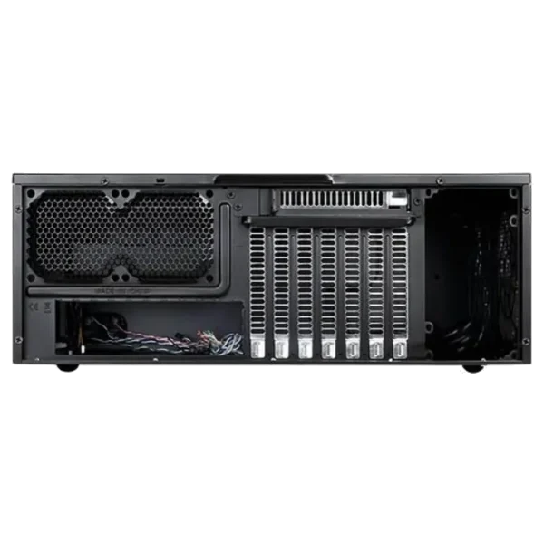 Silverstone GD09B-C Black 4U Rackmount Case No PSU - Computer Alliance