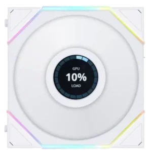 120mm-lian-li-tllcd120-1w-uni-fan-tl-lcd-argb-pwm-white-with-lcd-screen-0