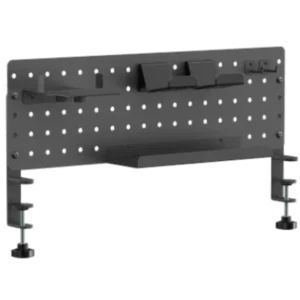 brateck-gmpb-05-02-b-clamp-on-desk-pegboard-organizer-with-storage-kits-black-0