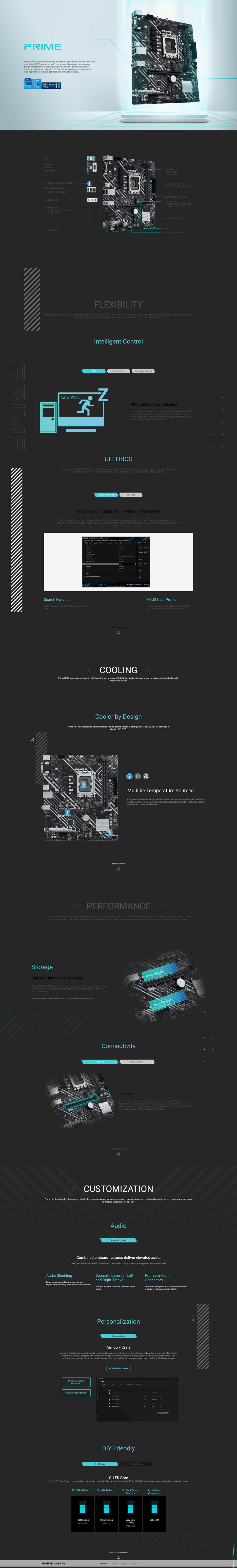 asus s1700 microatx prime h610m-e ddr4 motherboard