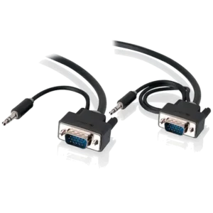 5-metre-alogic-pro-series-slim-flexible-vga-cable-with-80cm-and-30cm-3.5mm-stereo-audio-cable-male-to-male-0