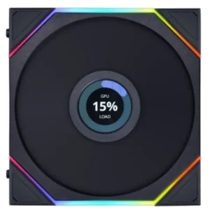 140mm-lian-li-tllcd140-1b-uni-fan-tl-lcd-argb-pwm-black-with-lcd-screen-0