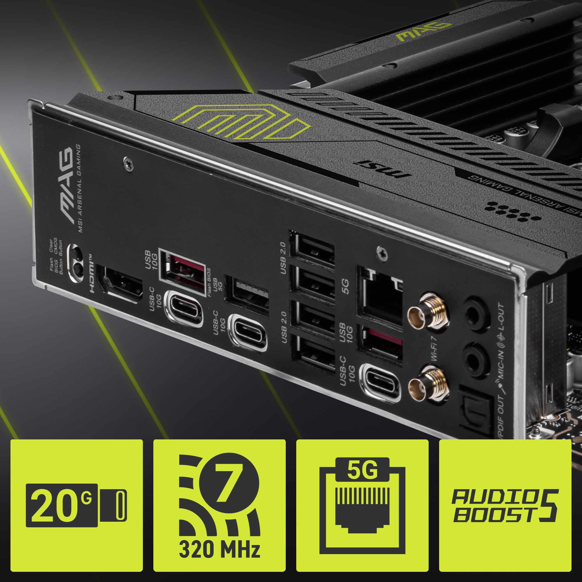 msi am5 atx mag b850 tomahawk max wifi motherboard