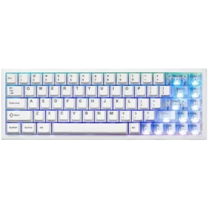 yunzii-al65-qmk/via-wireless-linear-mechanical-keyboard-white-hollow-0