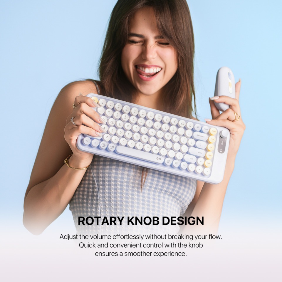 fantech go mochi85 wireless keyboard and mouse combo blue