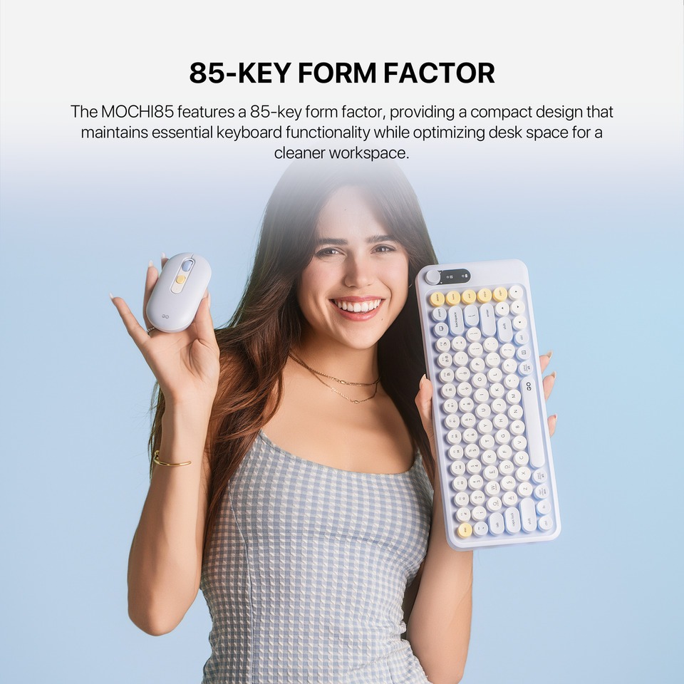 fantech go mochi85 wireless keyboard and mouse combo blue