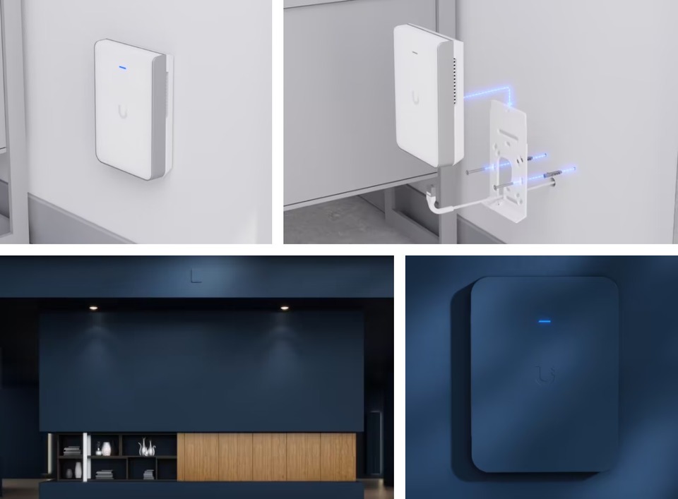ubiquiti u7 pro wall wifi 7 access point