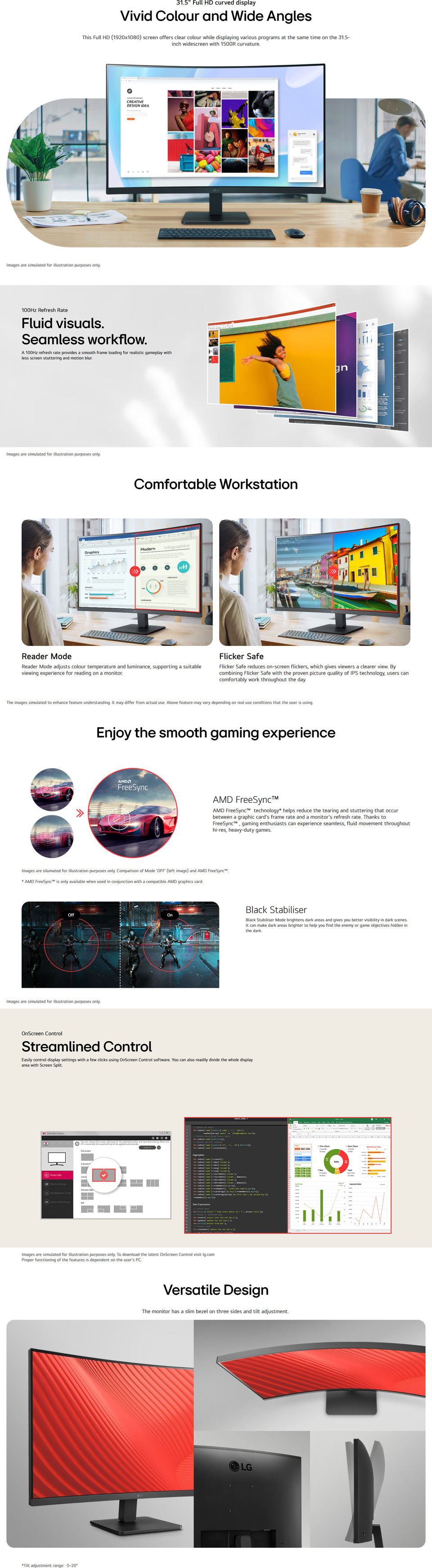 315 lg 32br50c fhd 100hz curved monitor