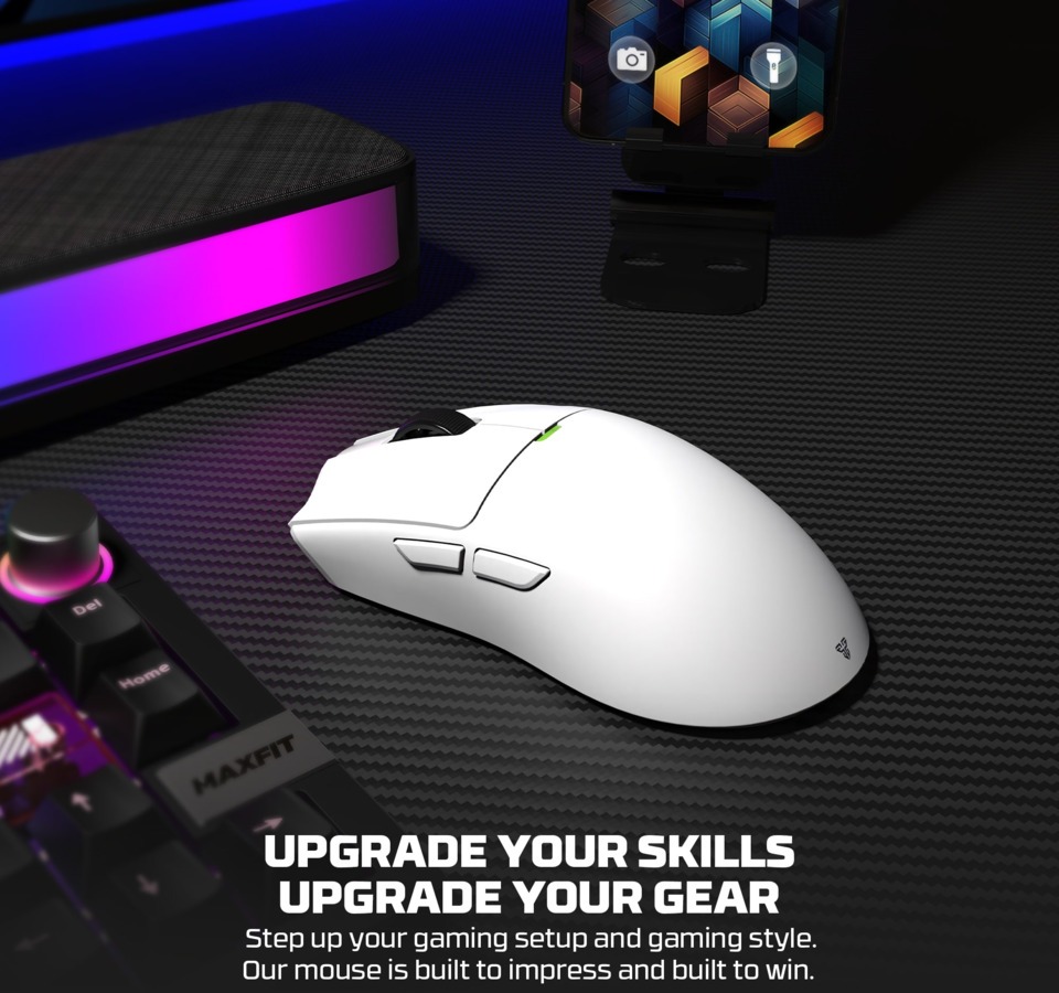 fantech tanto e wireless gaming mouse with dock black