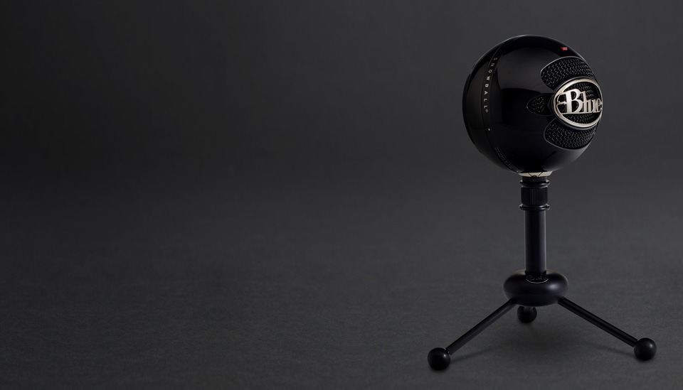 blue snowball aluminium usb microphone 836213001936