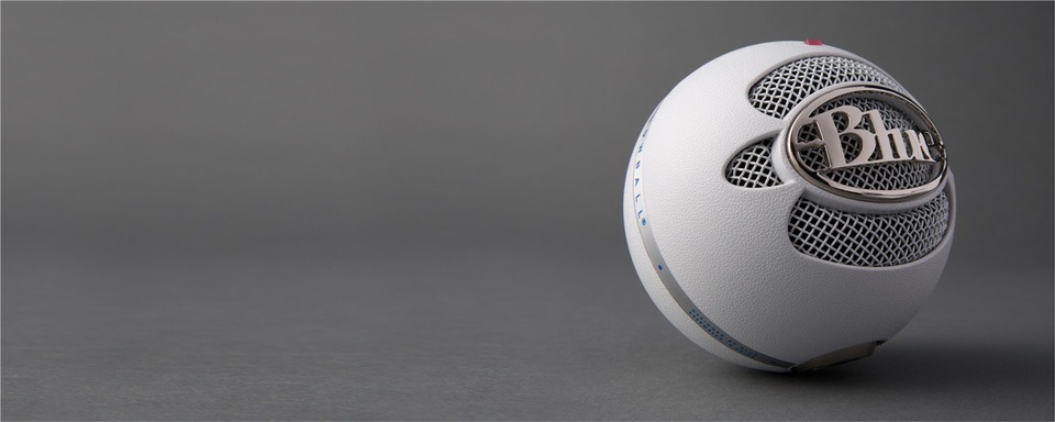 blue snowball aluminium usb microphone 836213001936