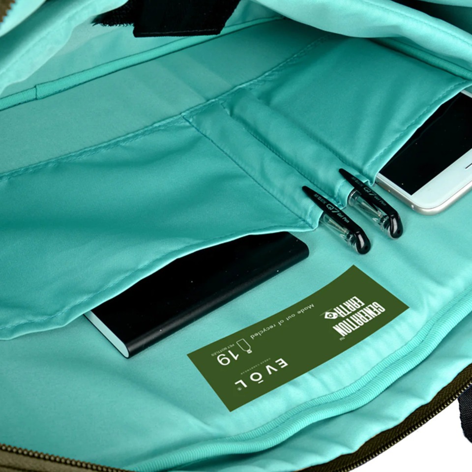 generation earth 156 tech laptop briefcase black