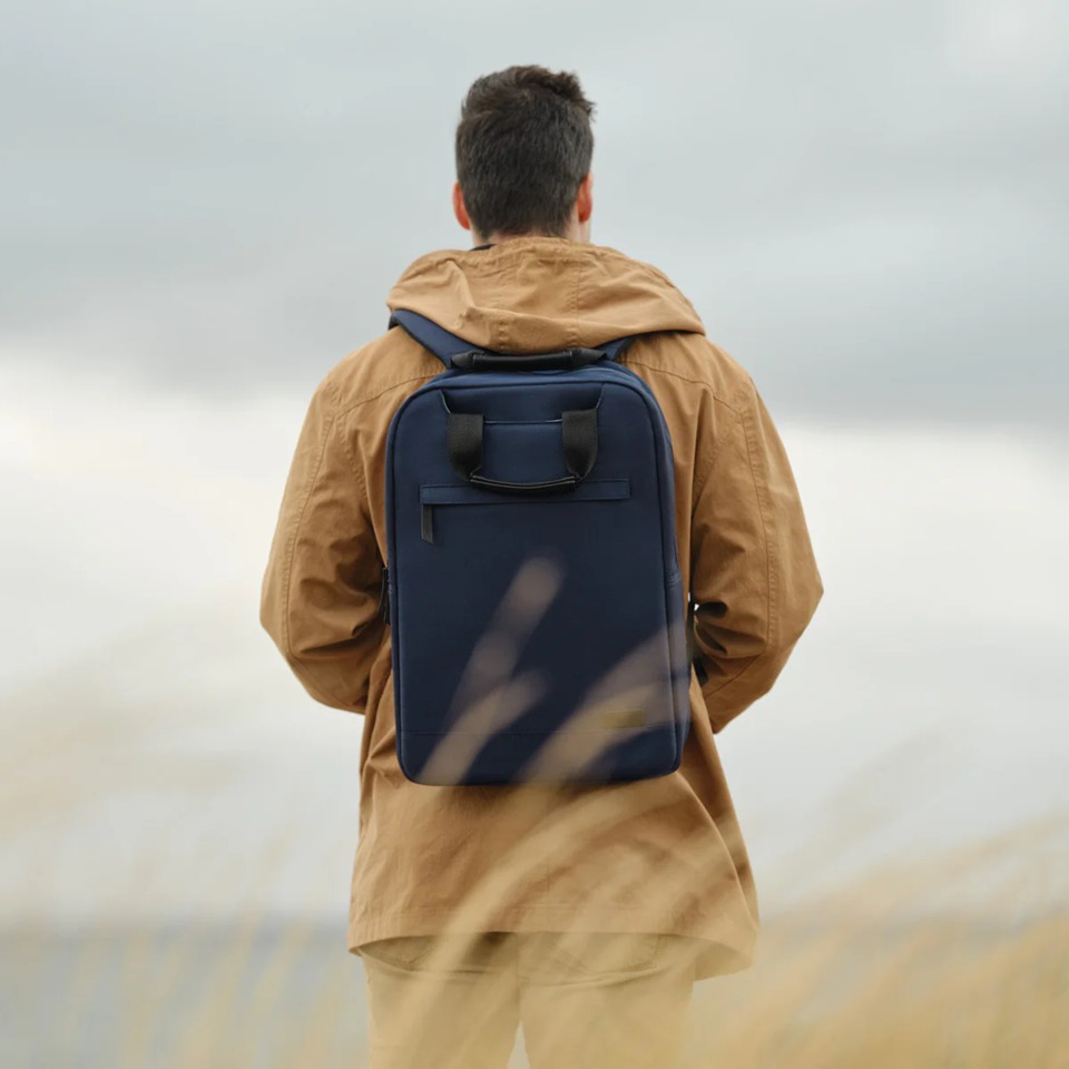 generation earth 156 tech laptop backpack blue