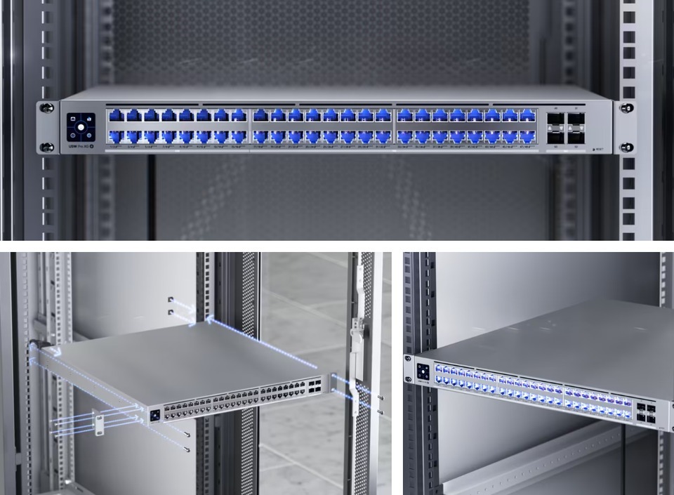 48-port ubiquiti pro xg 48 poe layer 3 etherlighting poe etherlighting switch