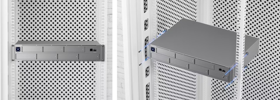 ubiquiti unas pro 2u rack-mount nas