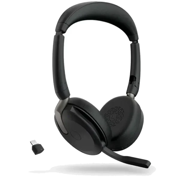 Jabra Evolve2 65 Flex USB-C UC Stereo Bluetooth Wireless Headset ...